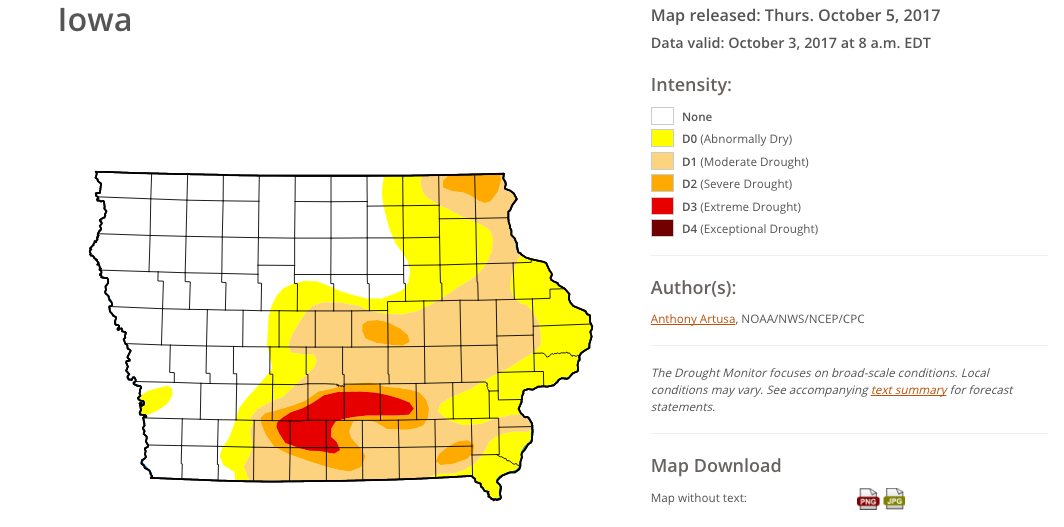 Tier 2, Part B: Drought In A Changing Climate – Iowa 8th Grade Science ...