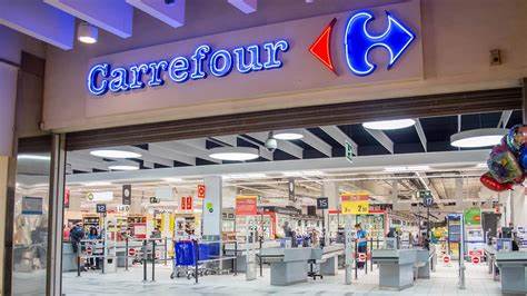 A picture of the French grocery chain Carrefour