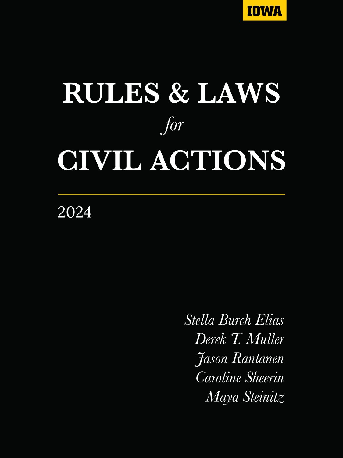 Cover image for Rules and Laws for Civil Actions