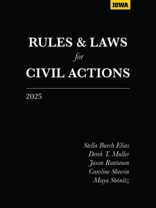 Rules and Laws for Civil Actions book cover