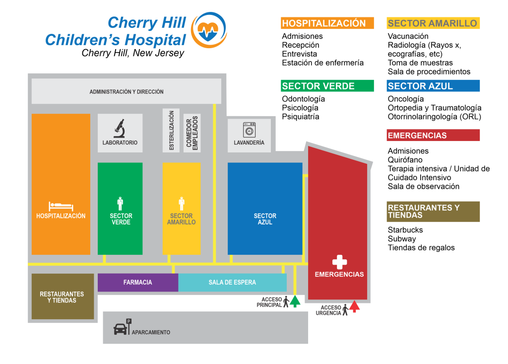 Cherry Hill Hospital - Map