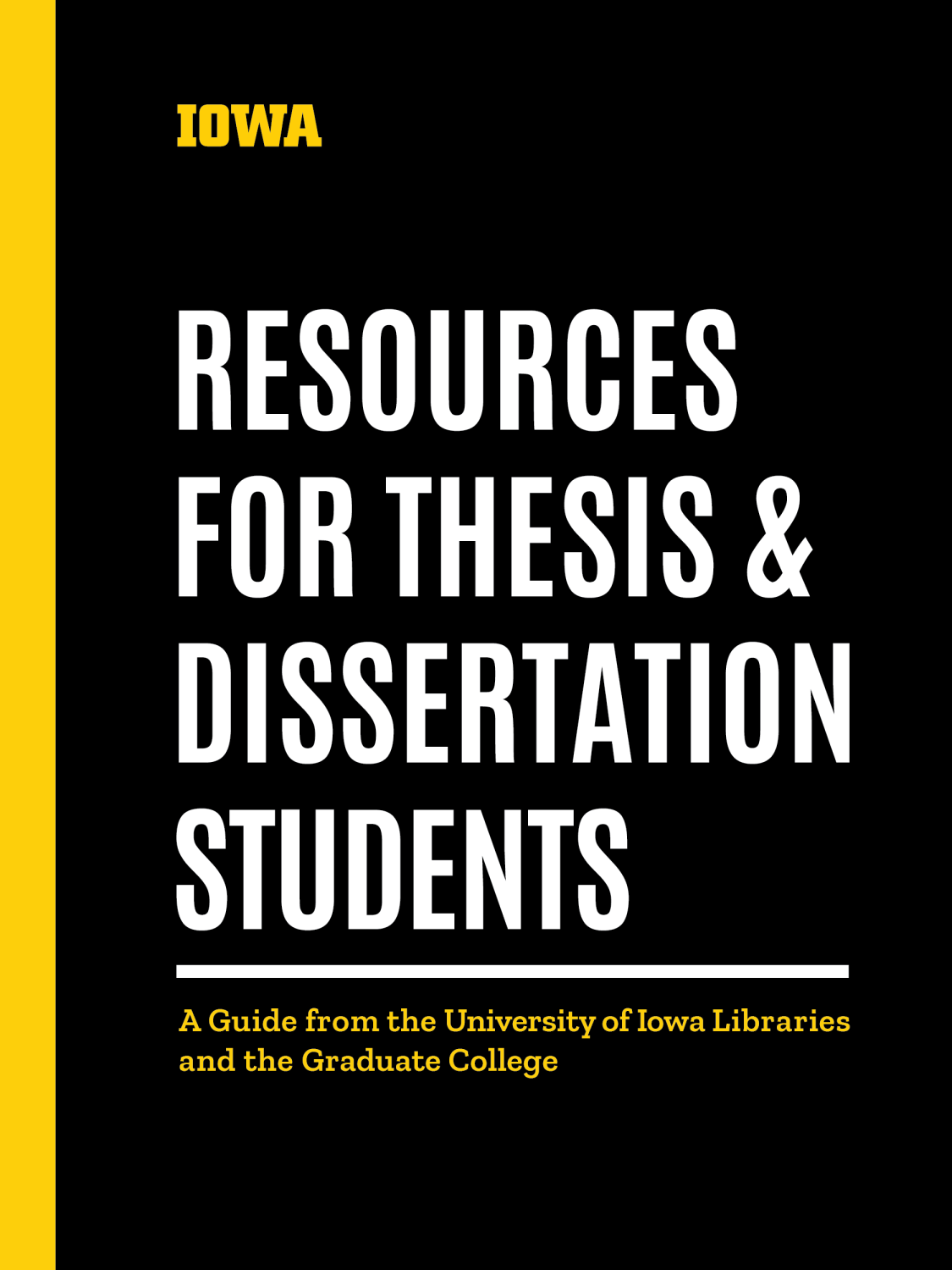 Cover image for Resources for Thesis and Dissertation Students