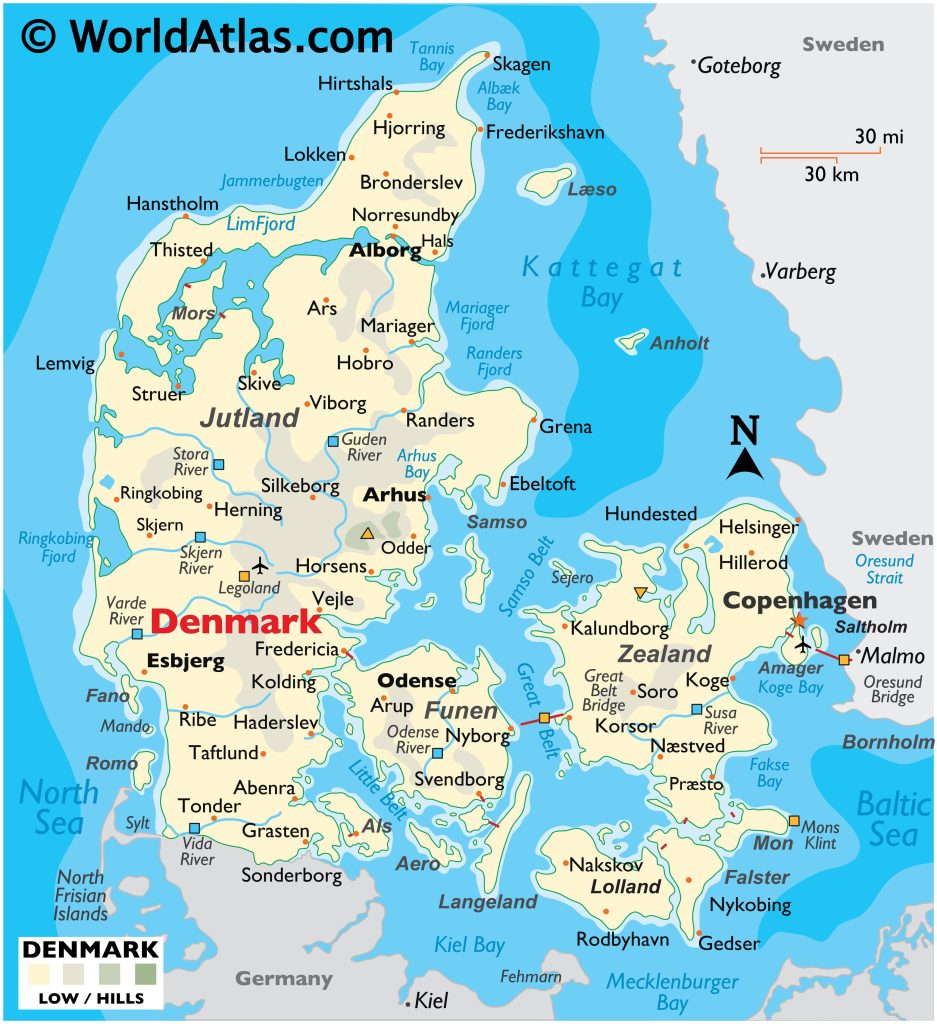 WorldAtlas. (n.d.). Denmark Map. WorldAtlas.com. Retrieved from https://www.worldatlas.com/maps/denmark