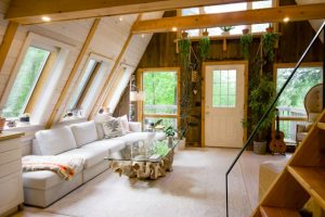 Decorative - The inside of an Airbnb