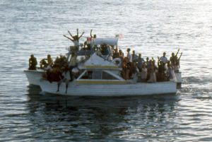 Two overloaded boats arrive to Key West Harbor
