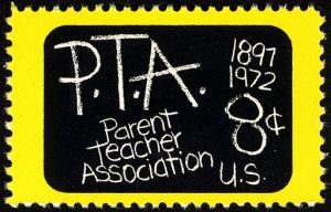 PTA stamp released by the U.S. Postal Service