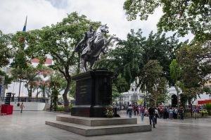 Image of Plaza Bolivar in Caracas, Venezuela